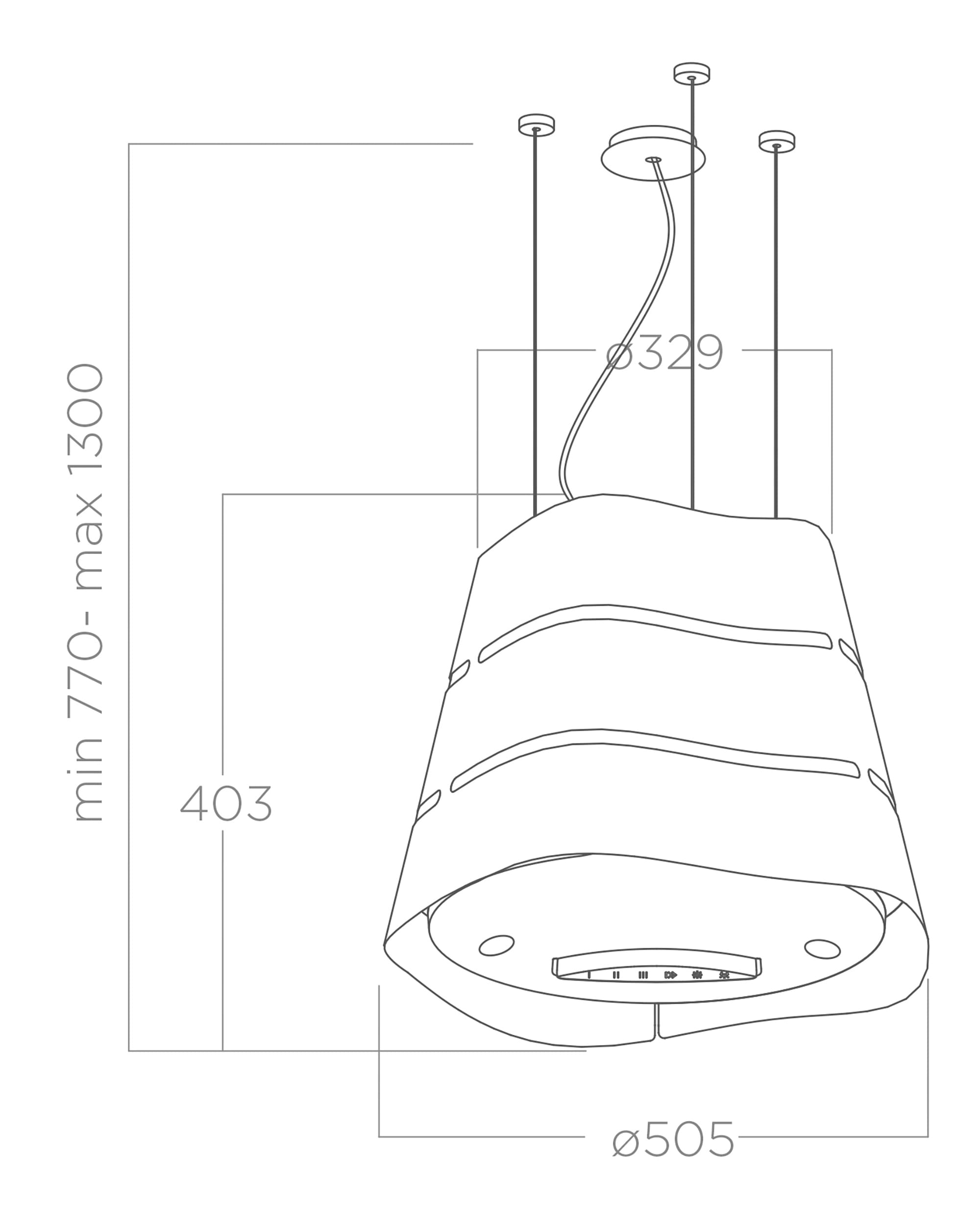 Габариты Elica Wave Ux 2