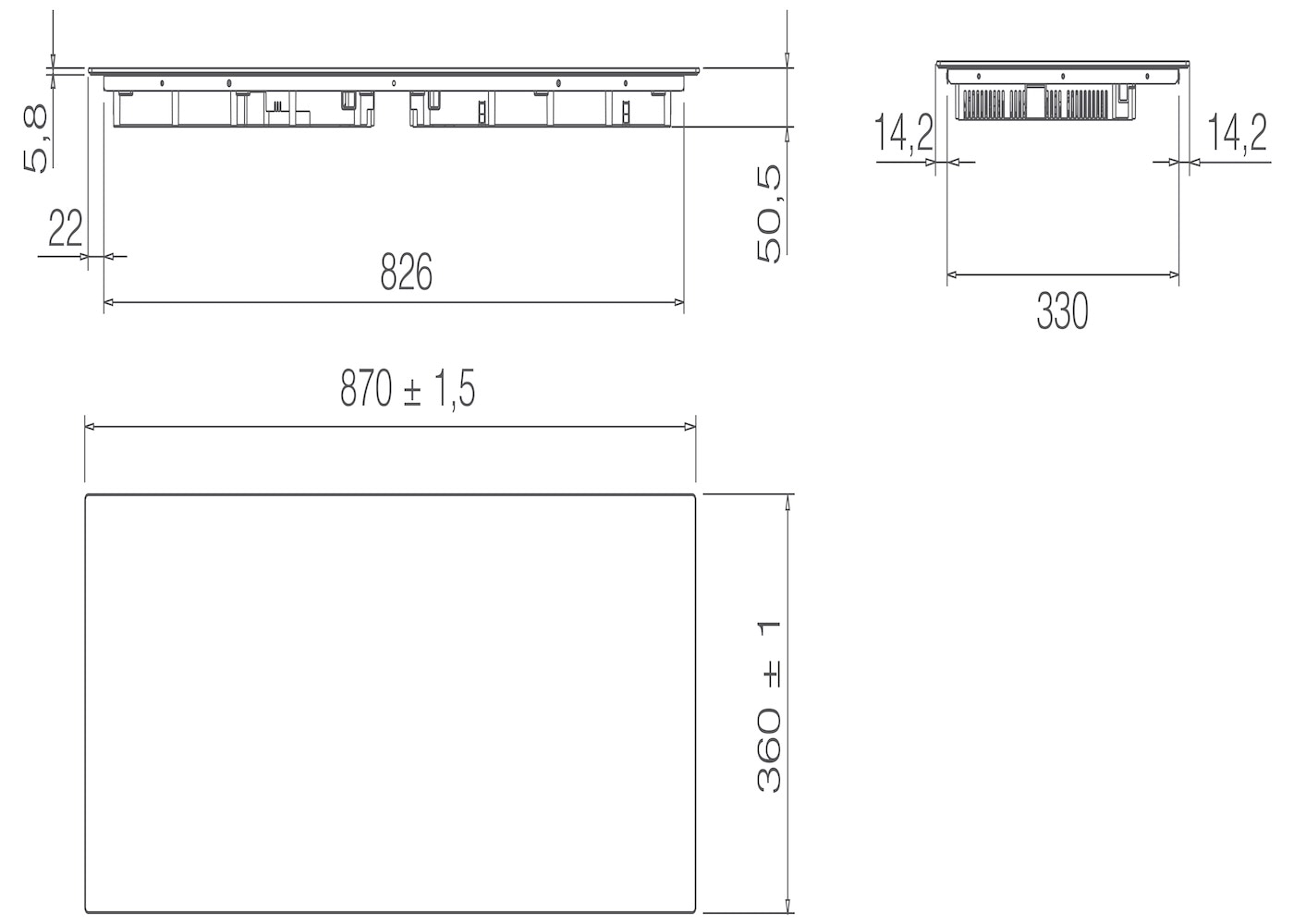 Схема Elica Ratio 874 Plus