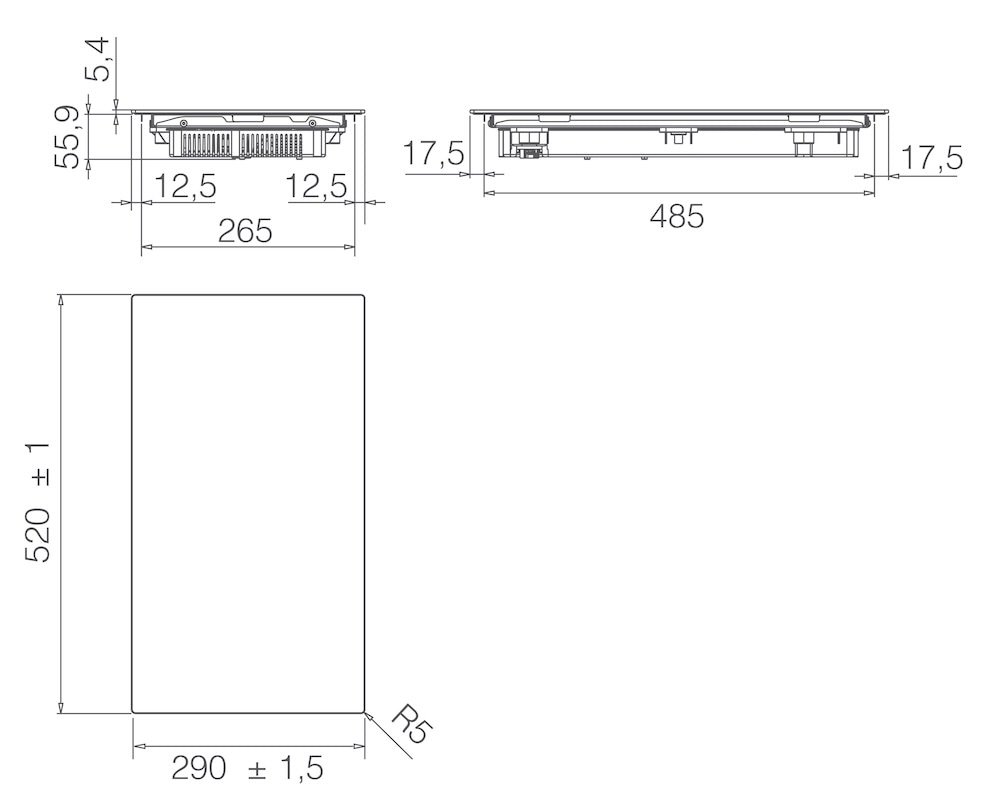 Схема Elica Primis 302