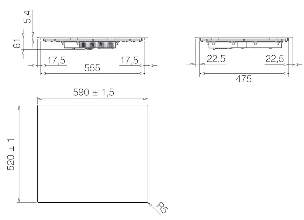 Схема Elica Primis 604
